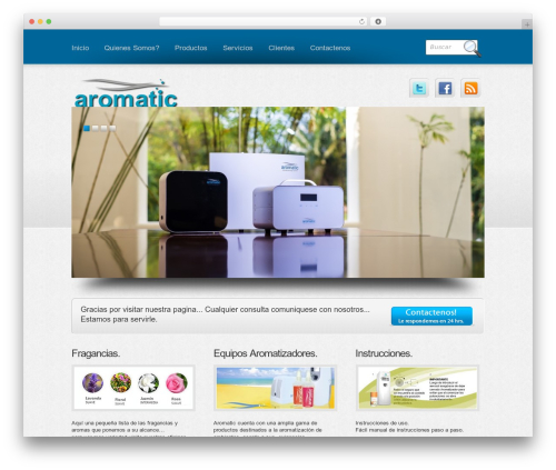 Theme WordPress Boldy - aromaticbolivia.com