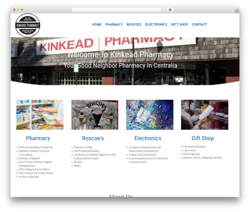 Virtue WordPress theme - kinkeadpharmacy.com