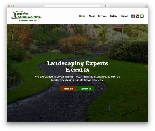 WordPress theme PRO Theme - bertiglandscaping.com