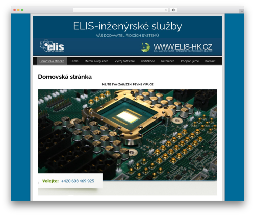 WordPress theme Universal - elis-hk.cz