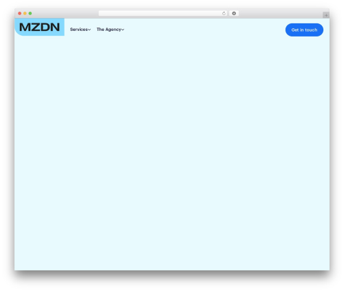 WP theme Treesign - mzdn.com