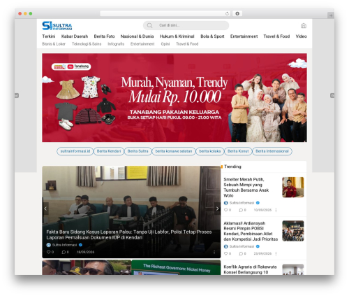WP theme UmparanWP | Versi Basic - sultrainformasi.id