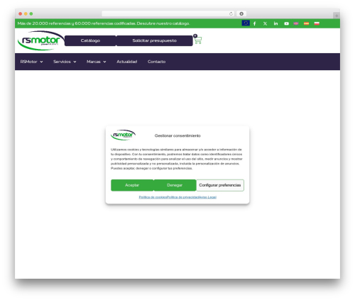 Clickage theme WordPress theme - rsmotorps.com