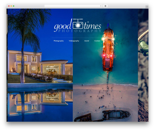 Framed theme WordPress - goodtimesphotography.gr