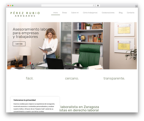 Wp mega menu pro WordPress plugin - perezrubioabogados.es