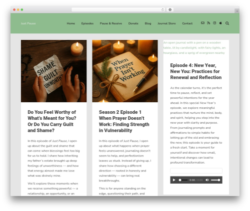 Thst shortcodes WordPress plugin - justpauseandgrow.com