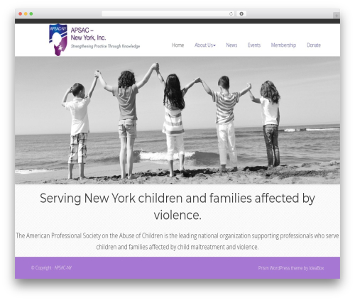 Prism WordPress theme - apsacny.org Prism WordPress theme - apsacny.org