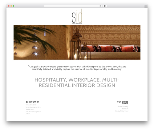 Sid theme WordPress - summit-uk.com