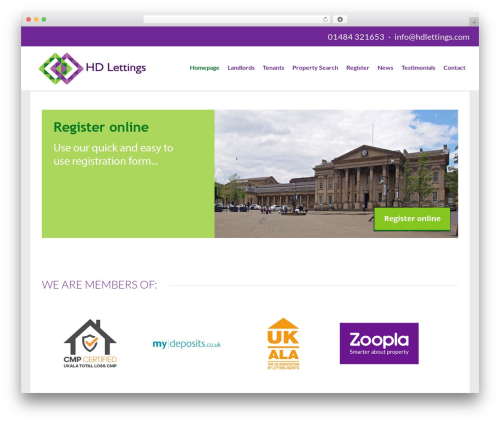 Theme WordPress Realty Child Theme - hdlettings.com