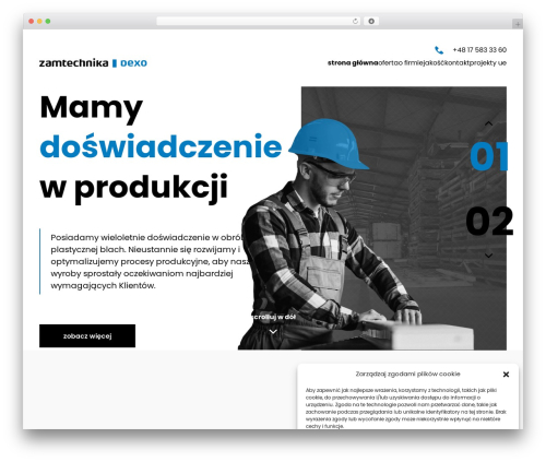 Theme WordPress Candyweb - zamtechnika.pl