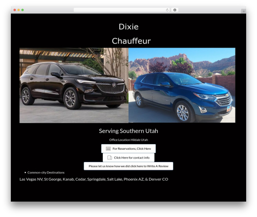WordPress theme Beaver Builder Theme - dixiechauffeur.com