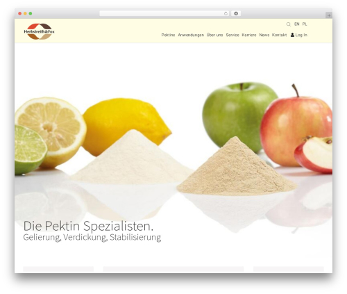 WordPress theme Toolbox - herbstreith-fox.de