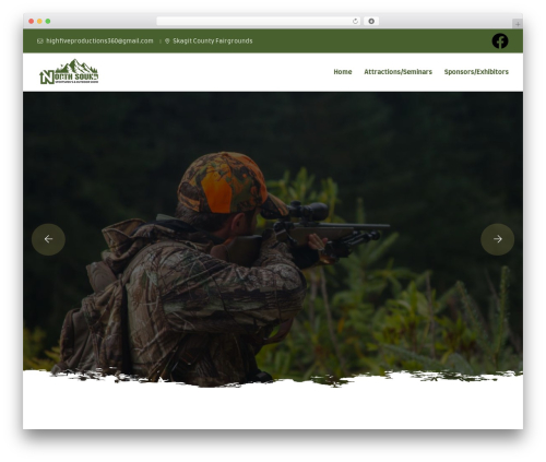 WP theme Huntar - northsoundsportsmensshow.com