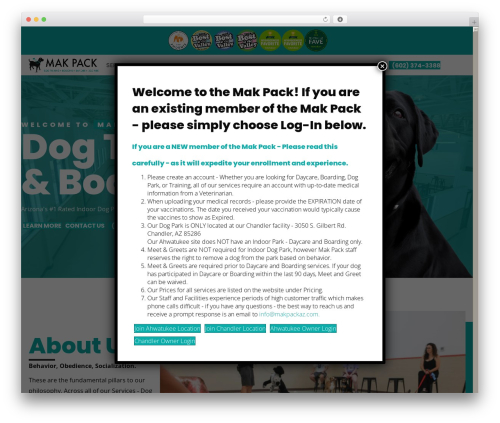 Beaver Builder Theme WordPress website theme - makpackaz.com