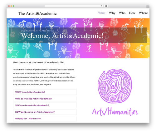 Beloved Theme theme WordPress - artist-academic.com
