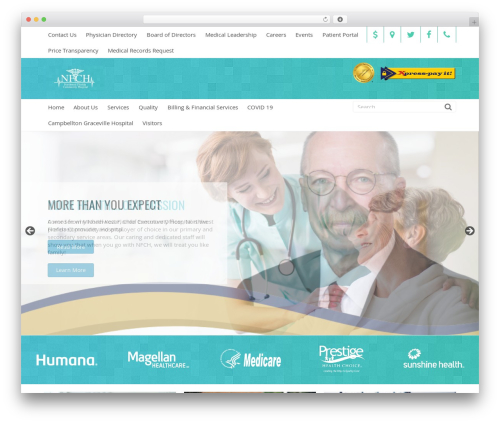 Framework WordPress theme - nfch.org