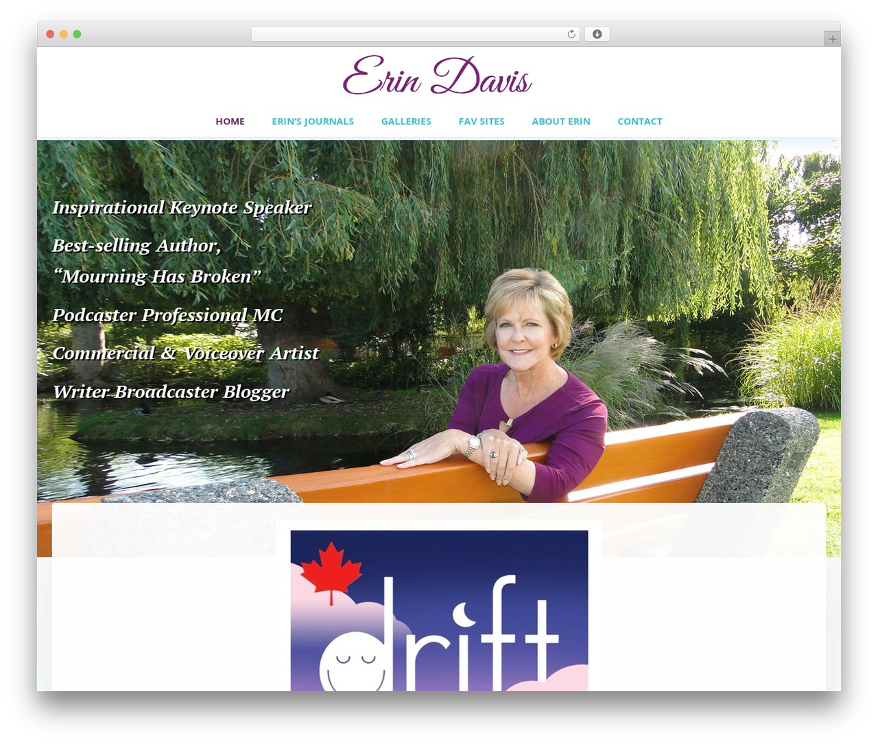 Lambda WordPress theme design - erindavis.com