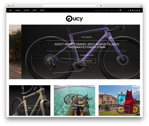 Piemont theme WordPress - urbancycling.it