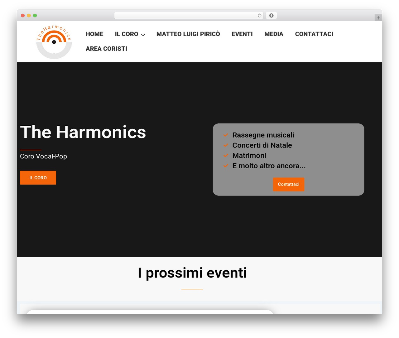 Responsive WordPress theme - theharmonics.ch Responsive WordPress theme - theharmonics.ch