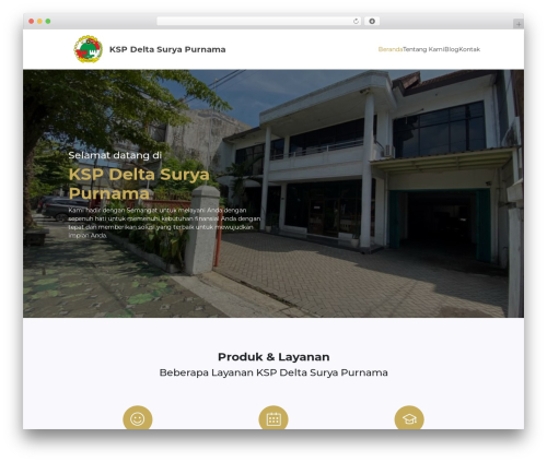 Satriadev Compro WordPress theme - kspdeltasuryapurnama.com
