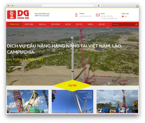 Theme Caudanggia V2 WordPress theme design - caudanggia.com