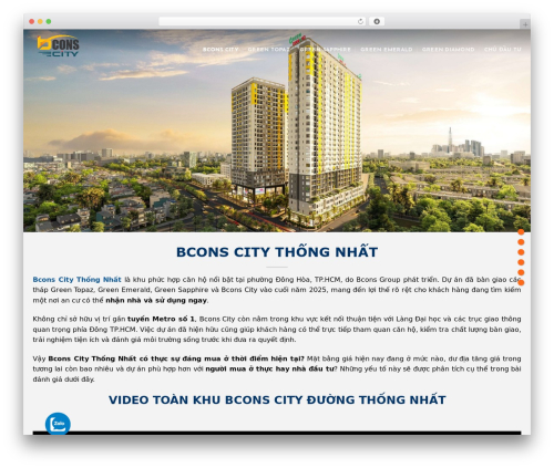 Theme WordPress BDS - bconscity.vn