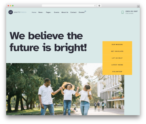 UnityPress newspaper WordPress theme - kingsmedia.org
