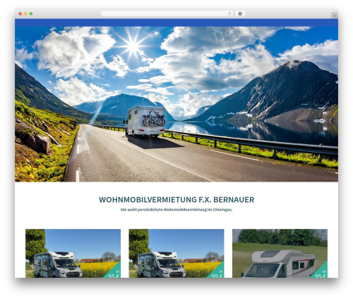 Wohnmobile Bernauer WordPress theme - wohnmobile-bernauer.de