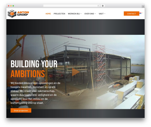 WordPress theme anton-theme - antongroep.nl