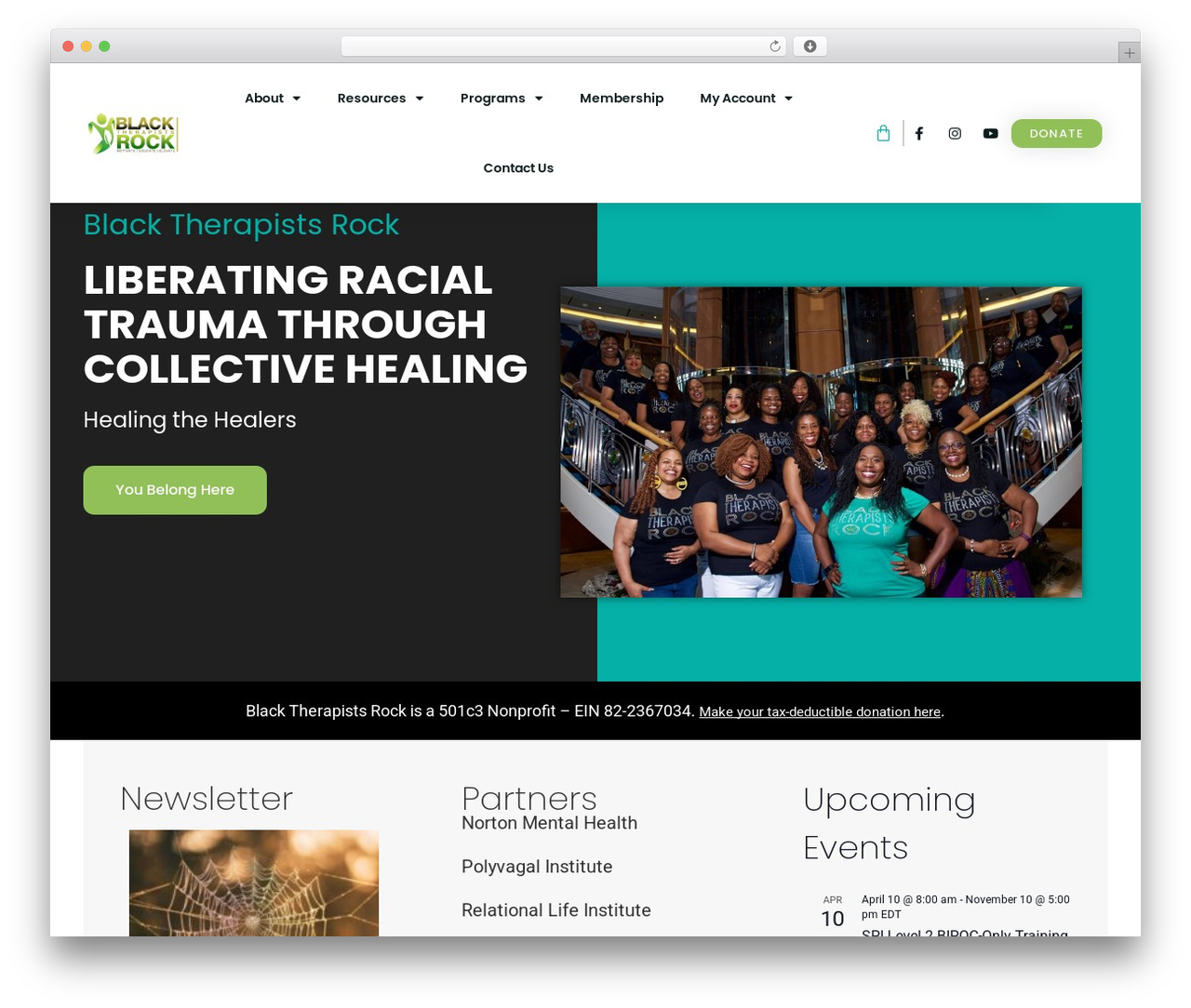 WordPress website theme Hello Elementor - blacktherapistsrock.com WordPress website theme Hello Elementor - blacktherapistsrock.com