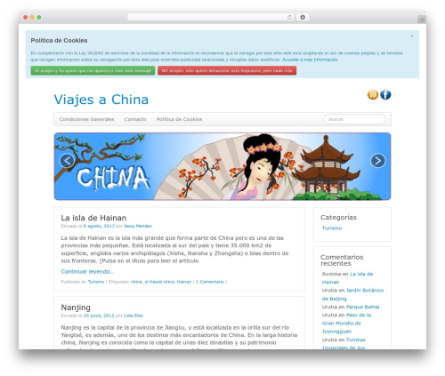 Cookillian WordPress plugin - uwa.es