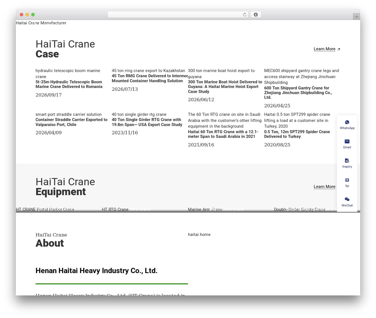 ANDB WordPress theme - www.cranehaitai.com
