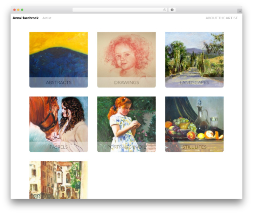 Anna best WordPress theme - annahazebroek.com