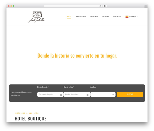 Aquentro WordPress theme - mansionsantaisabella.com
