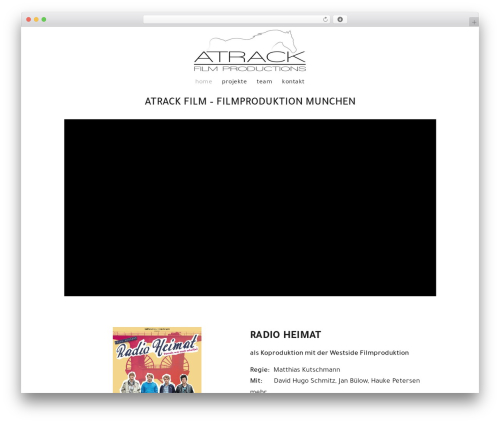 atrack WP theme - atrack-film.com