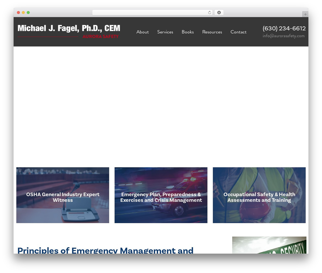aurora-safety newspaper WordPress theme - aurorasafety.com
