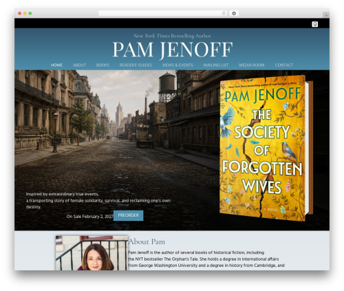 Novelist (novelist) free WordPress plugin - pamjenoff.com