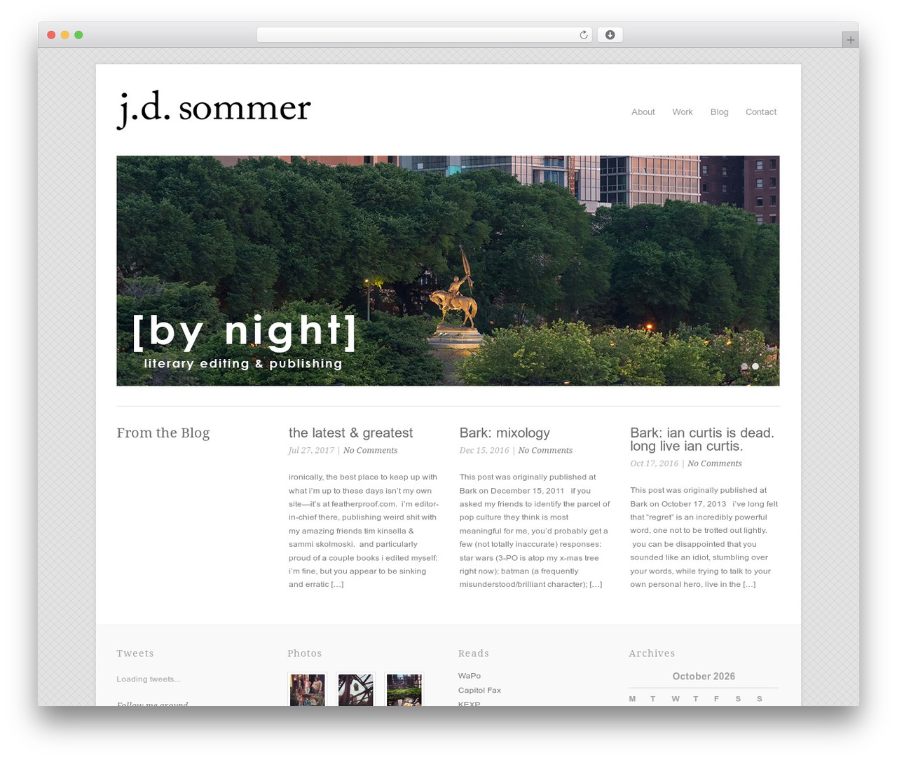 Best WordPress theme Craft - anothersommer.com