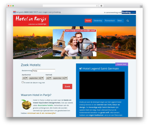 Best WordPress theme Lava - hotelinparijs.nl