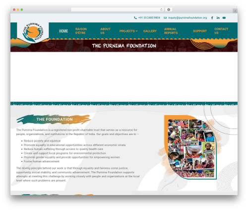Bearsthemes addons WordPress plugin - purnimafoundation.org