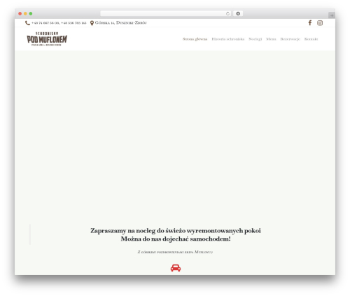 Best WordPress theme cafe - muflon.com.pl