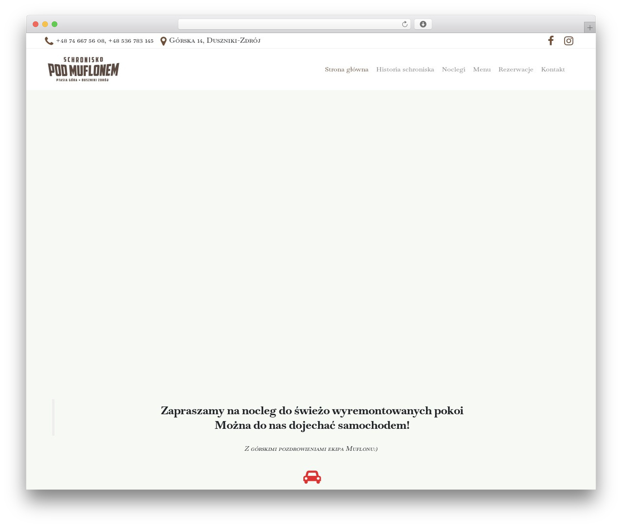 Best WordPress theme Cafe - muflon.com.pl