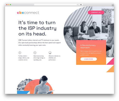 Best WordPress theme CBX Connect - cbxconnect.com