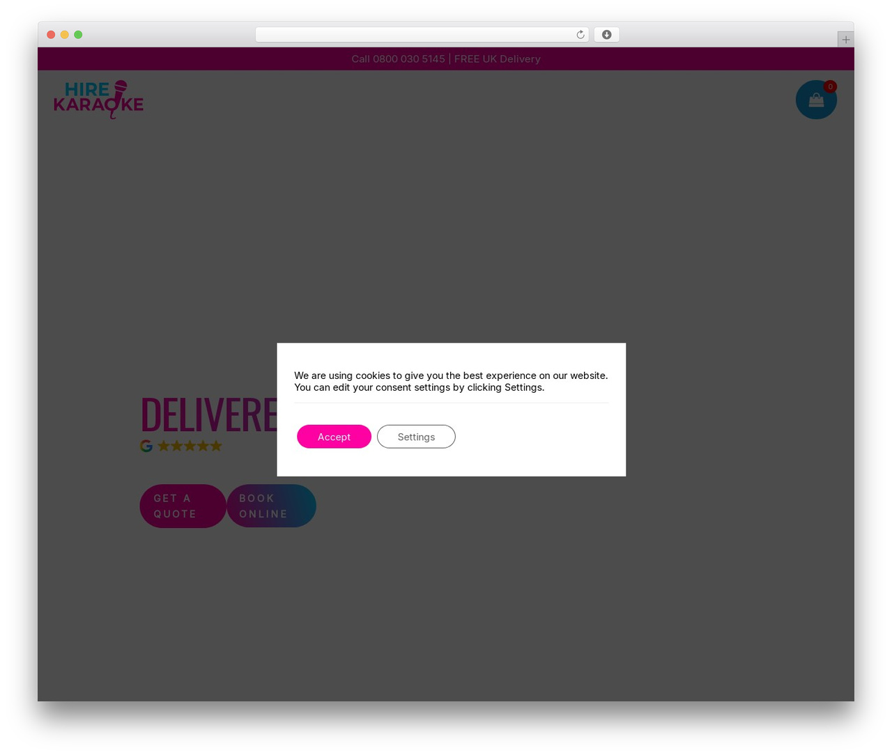 Best WordPress theme Divi - hirekaraoke.co.uk