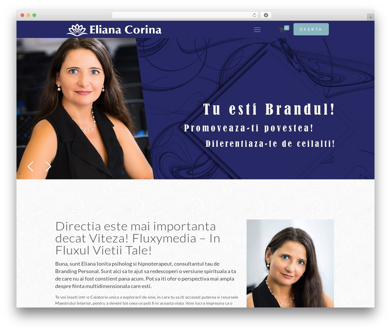 Betheme theme WordPress - elianacorina.ro