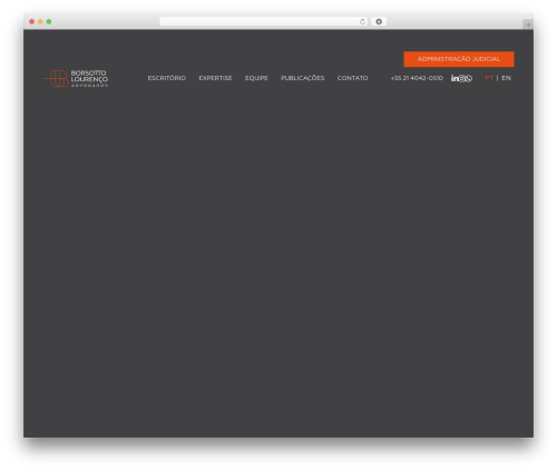 borsotto WordPress theme - blpadv.com.br