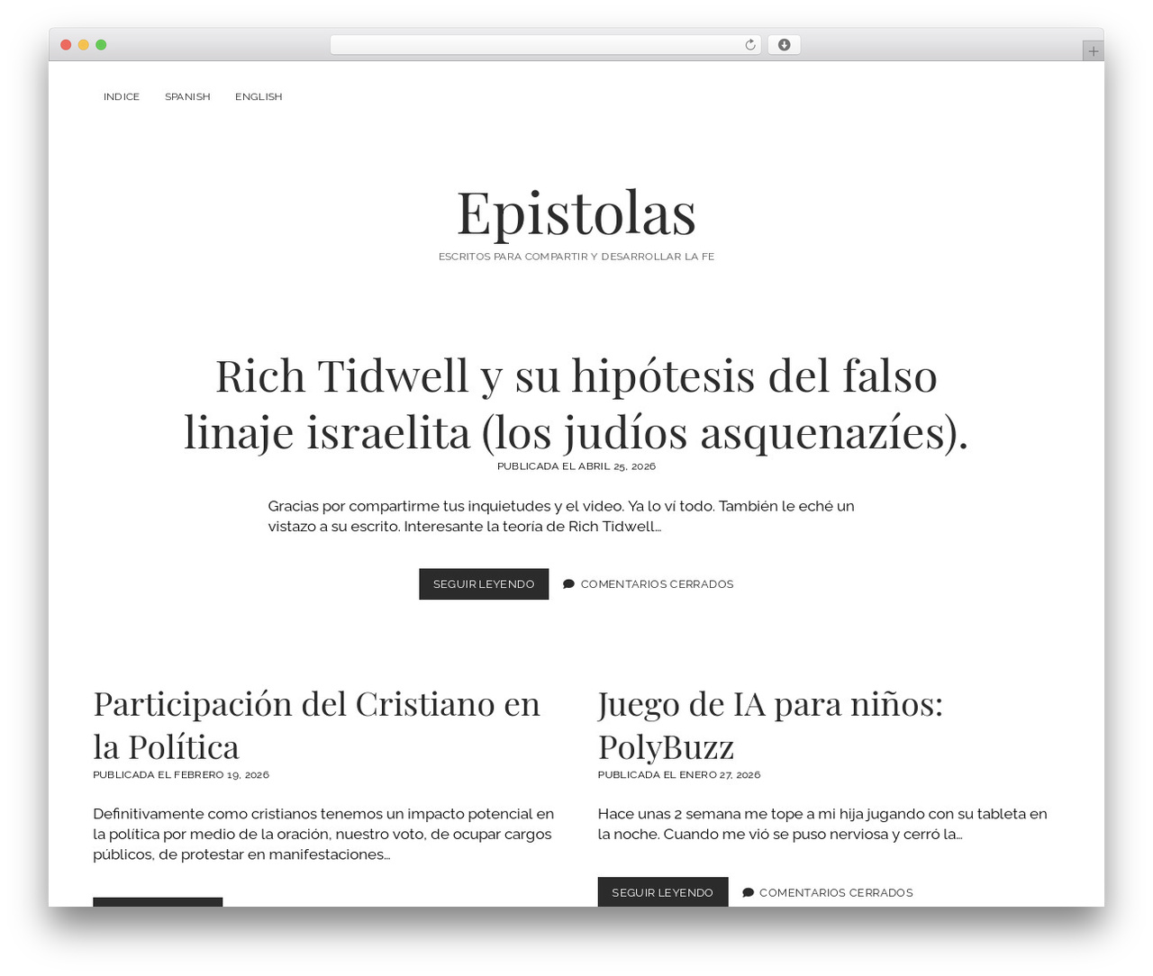 Chosen WordPress theme - epistolas.org Chosen WordPress theme - epistolas.org