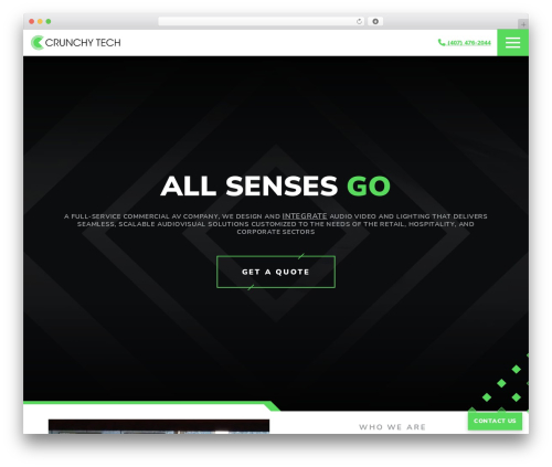 Crunchy Tech WP theme - crunchytech.com