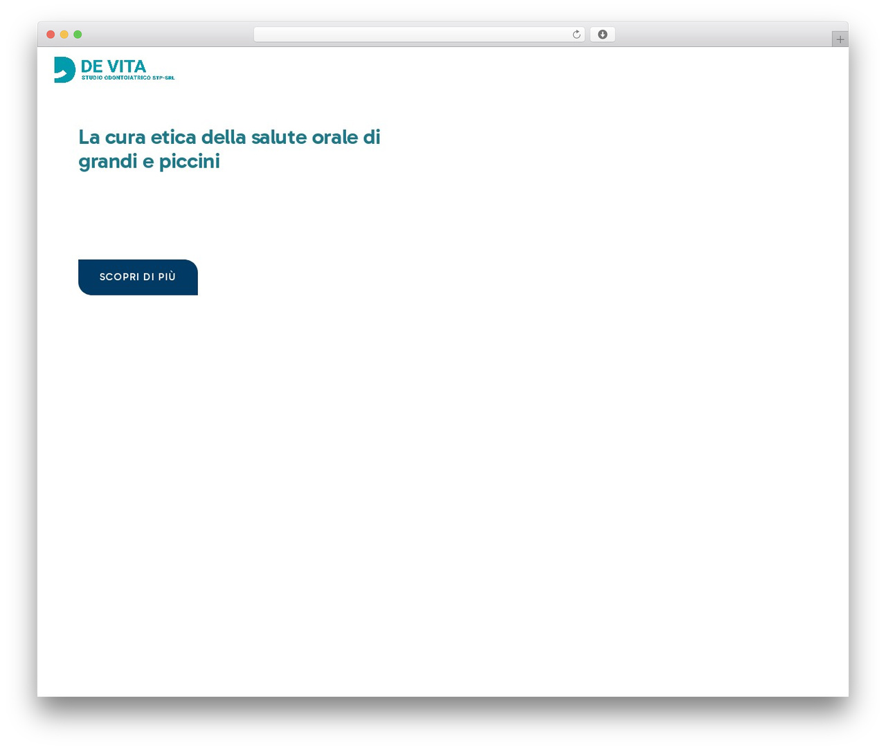 DentaMedi WordPress theme - dottoridevita.com
