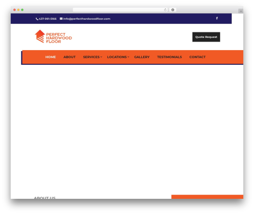 Divi extension WordPress plugin - perfecthardwoodfloor.com
